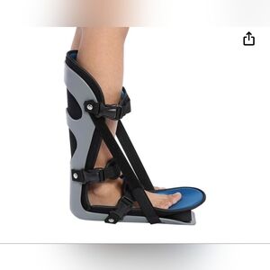 Medical form fit night splint foot ankle leg adult support size  large